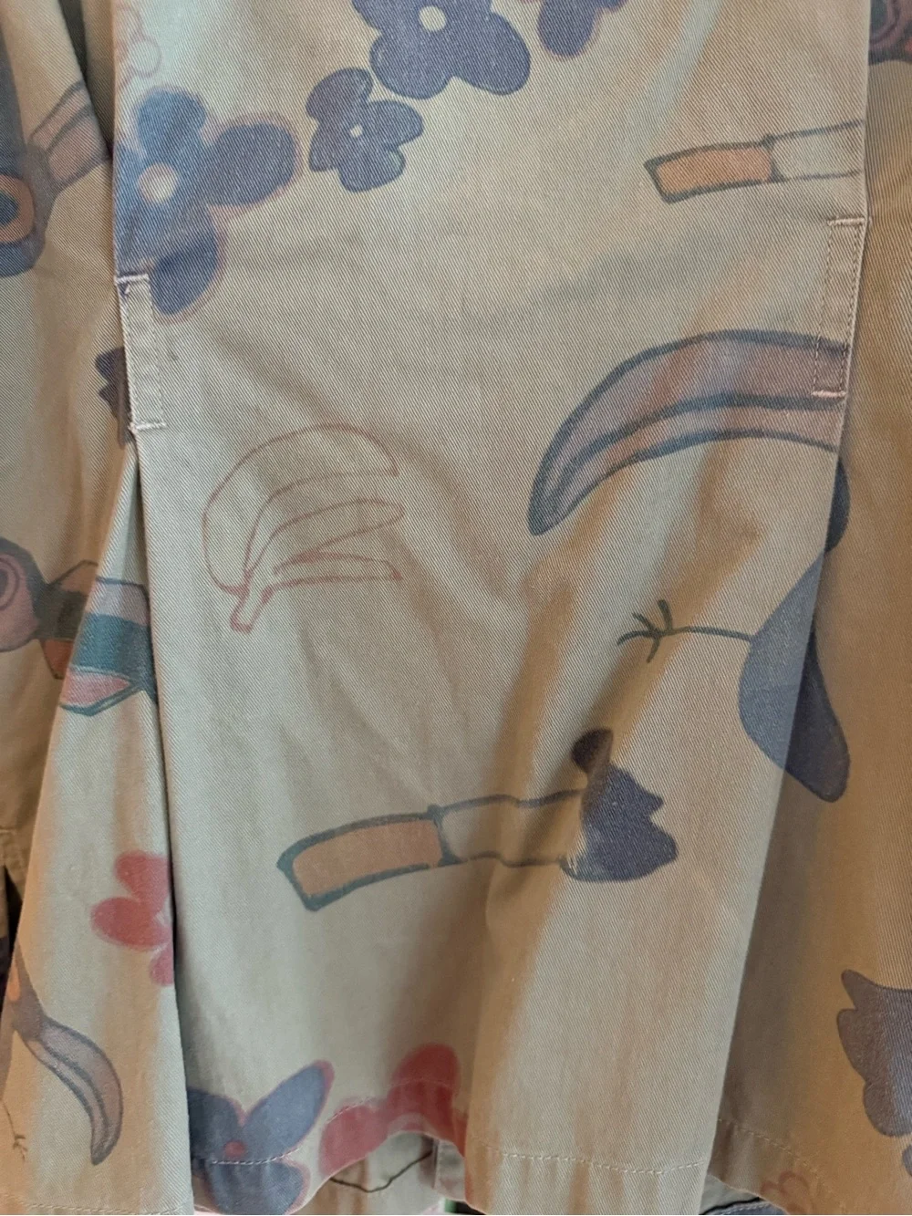 Women’s Rachel Comey Olive Green Printed Utility Jacket